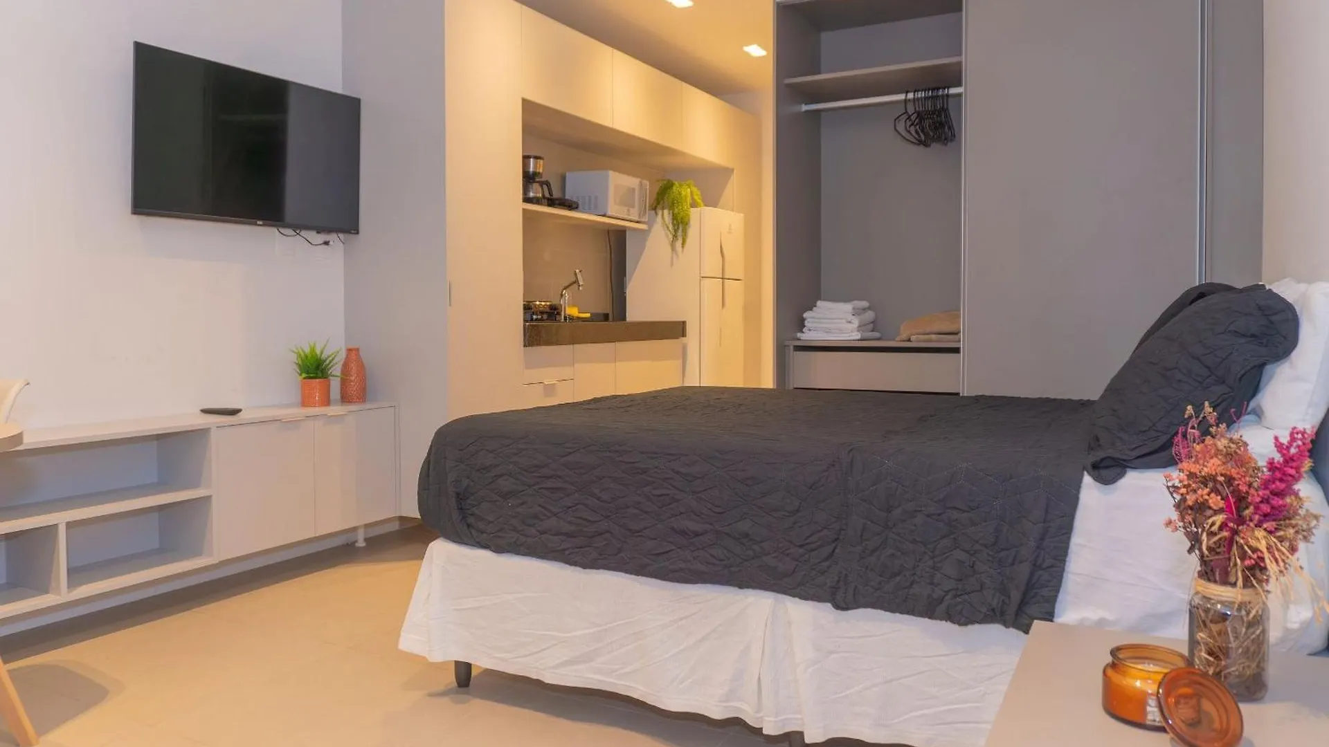 Apartamento Flat Moderno Em Boa Viagem - Recife Brasil